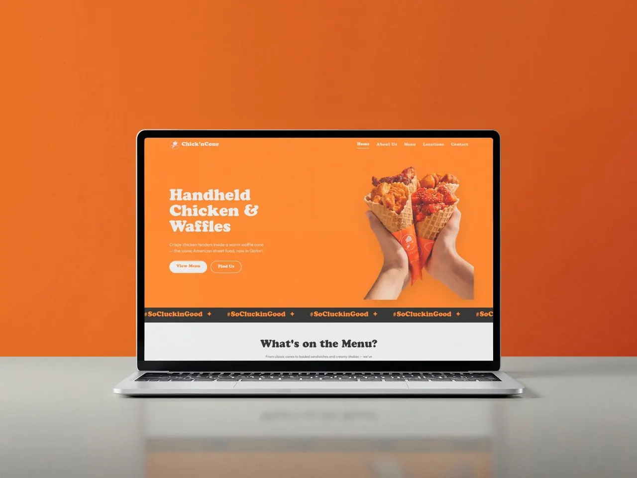 Chick'nCone — F&B · Brand project by R3 Media Studio